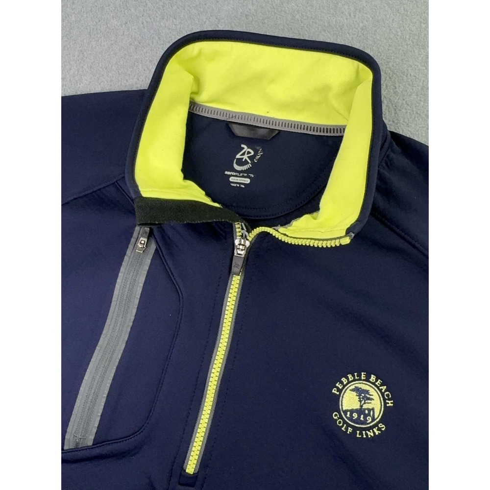Zero Restriction 1/2 Zip Pullover Tour Series Men… - image 1